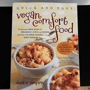 Quick & Easy Vegan Comfort Food cookbook